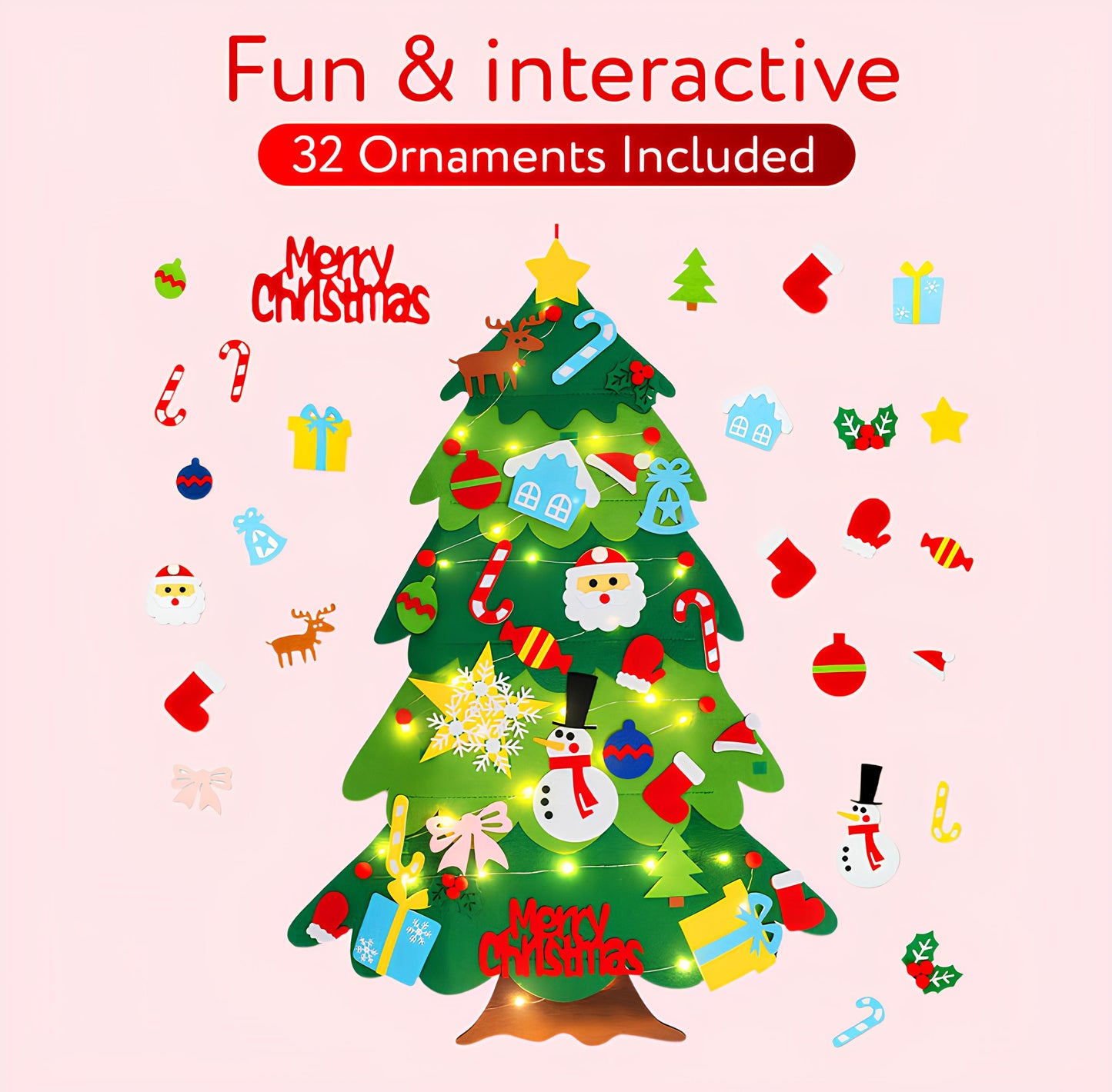 TinyCraft™ - Montessori Christmas Tree