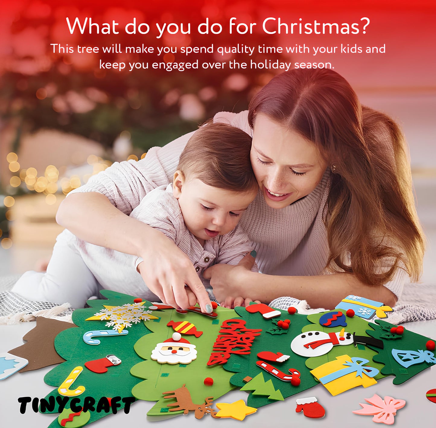 TinyCraft™ - Montessori Christmas Tree